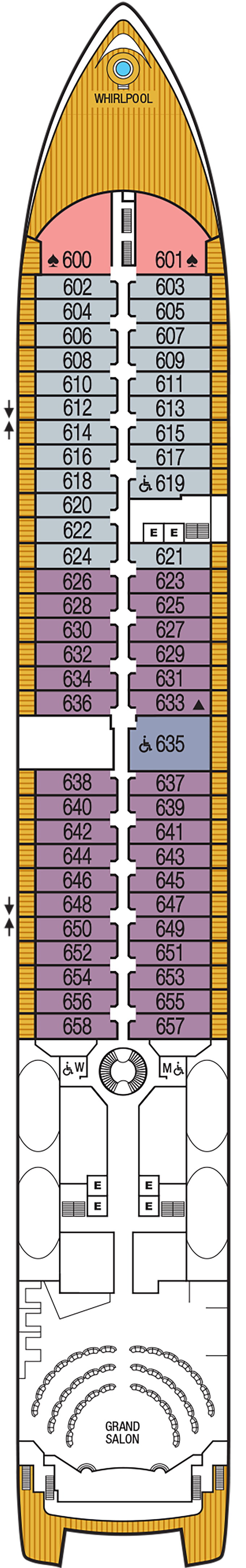 Seabourn Quest – Deck Plans - Planet Cruise