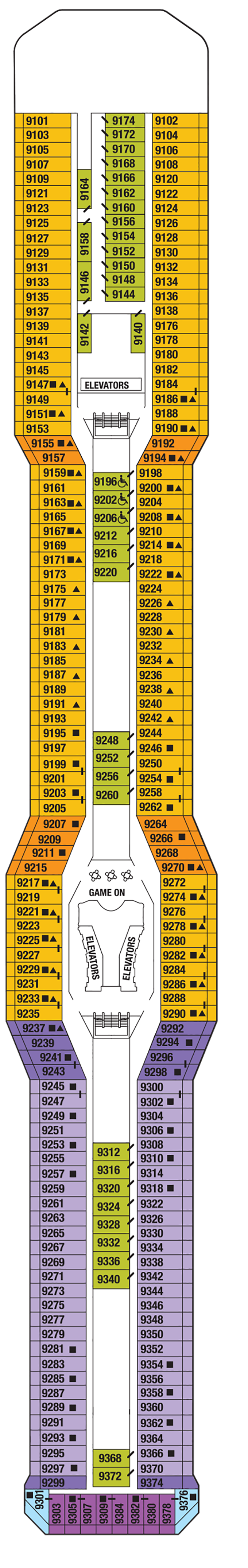 Deck Plans - Celebrity Reflection - Planet Cruise