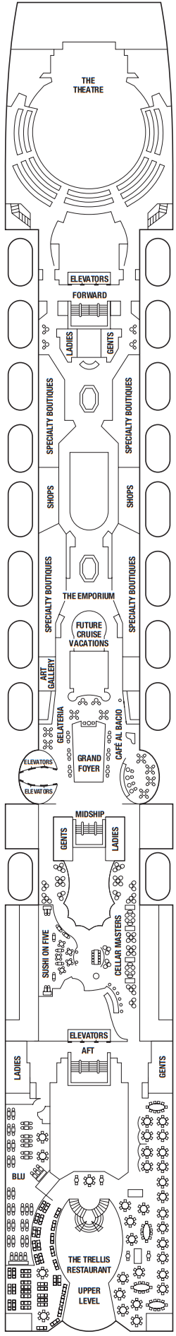 Cabins in Deck 5