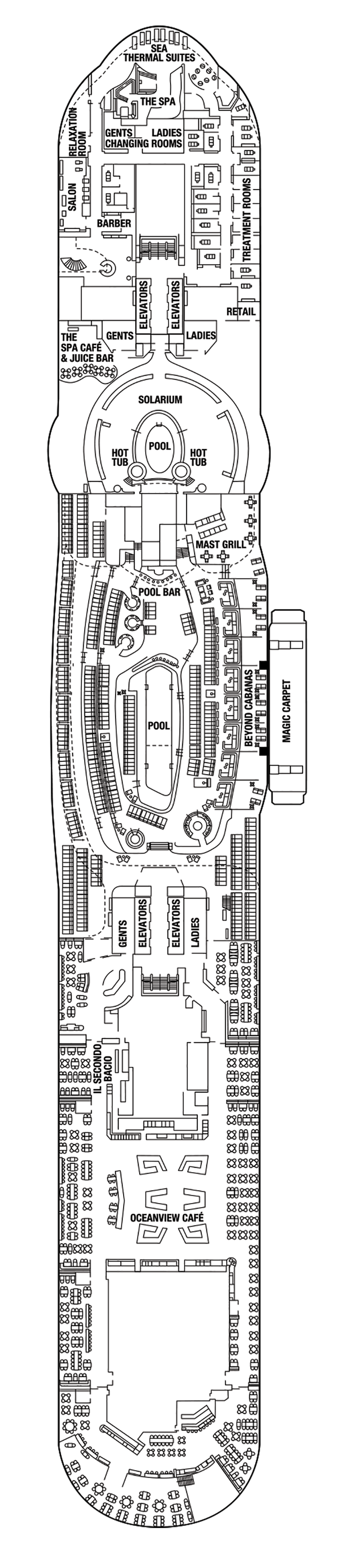 Celebrity Ascent – Deck Plans - Planet Cruise