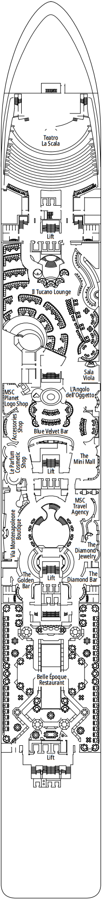 Cabins in Cubierta 6