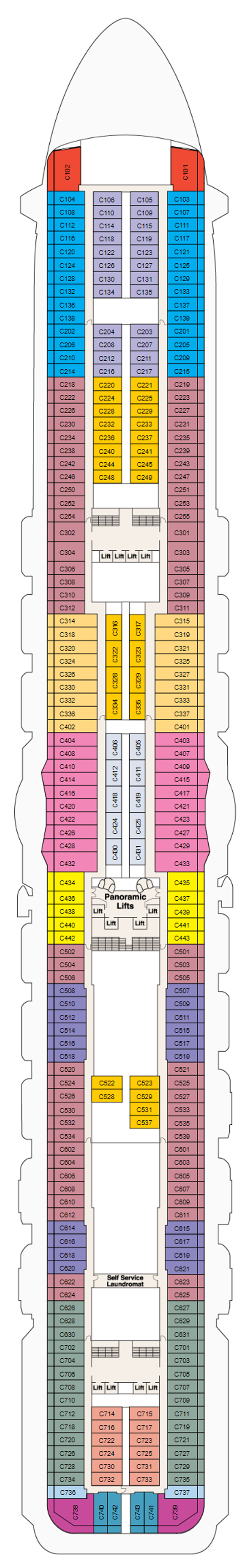 Deck Plans Regal Princess Planet Cruise 