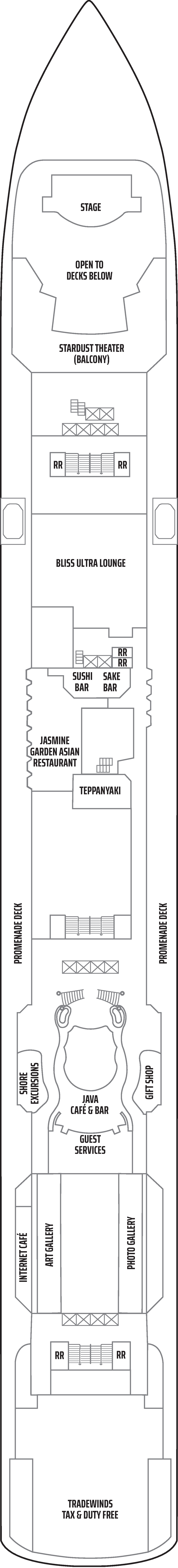 Cabins in Deck 7