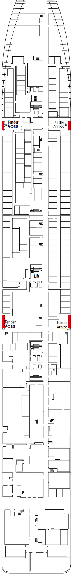 Cabins in Deck 4