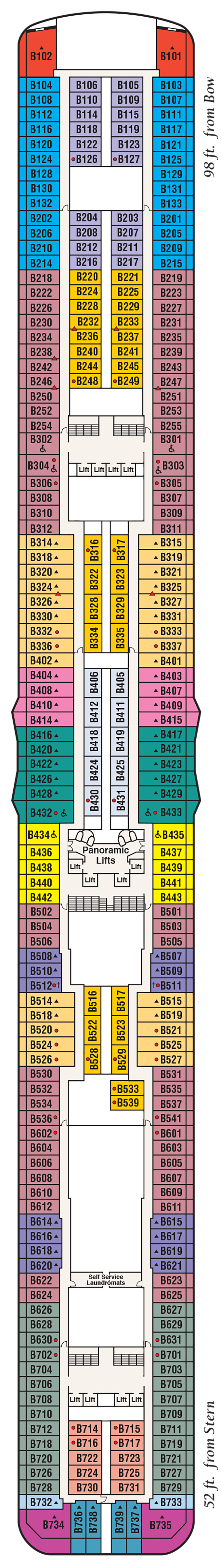 Discovery Princess – Deck Plans - Planet Cruise