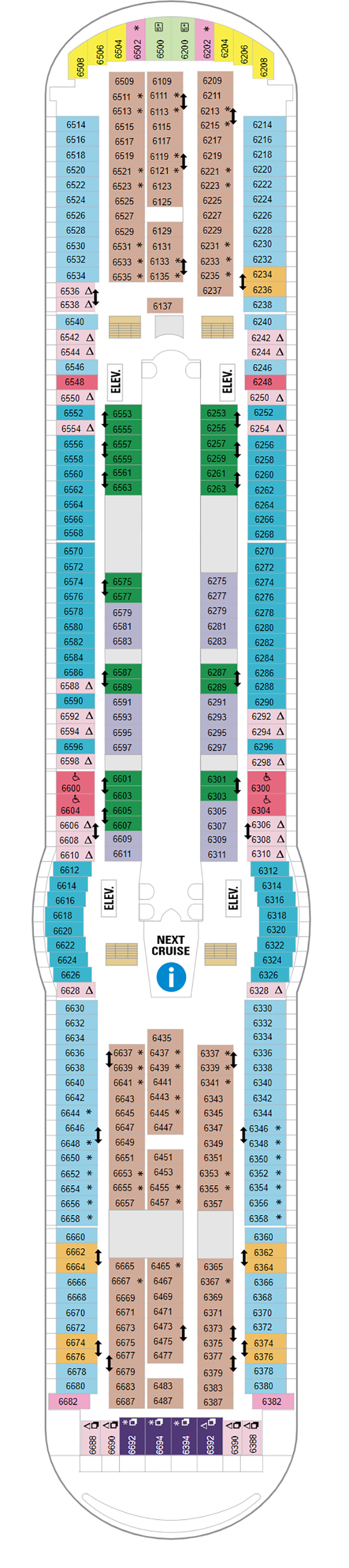 Deck Plans- Adventure of the Seas - Planet Cruise