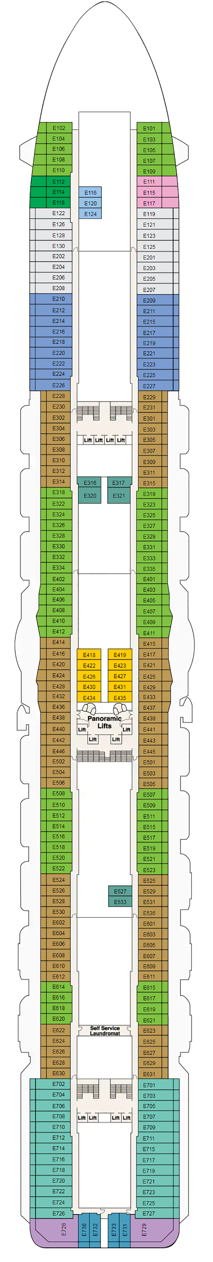 Deck Plans- Majestic Princess - Planet Cruise