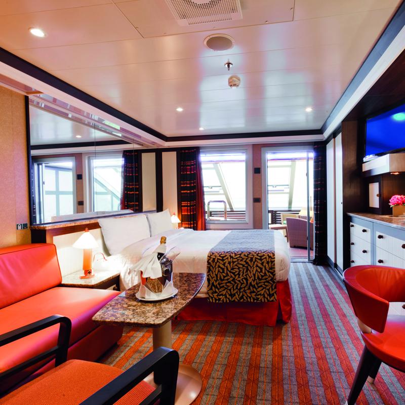 Grand Suite with ocean view balcony - Costa Fascinosa