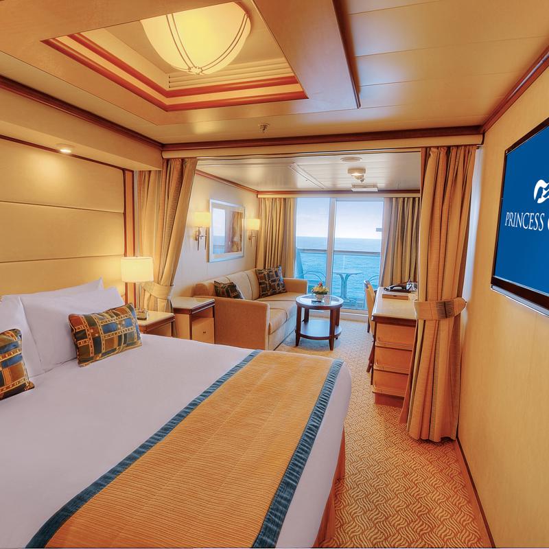 discovery princess cruise ship mini suite
