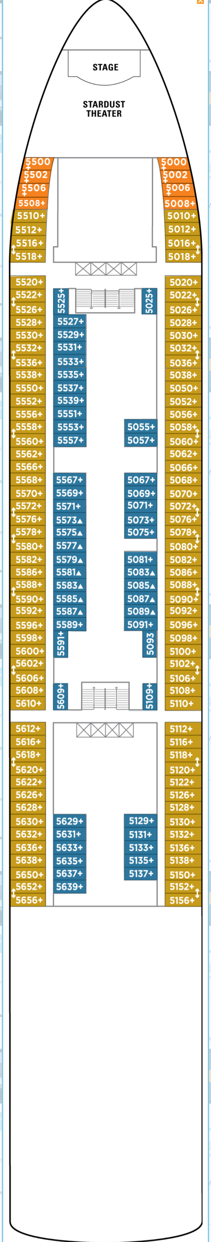 Deck Plans - Norwegian Dawn - Planet Cruise