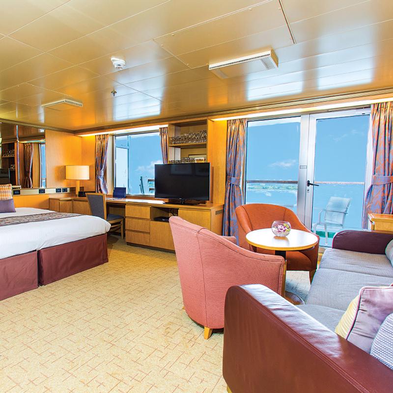 Cabins on P&O Arcadia | IgluCruise