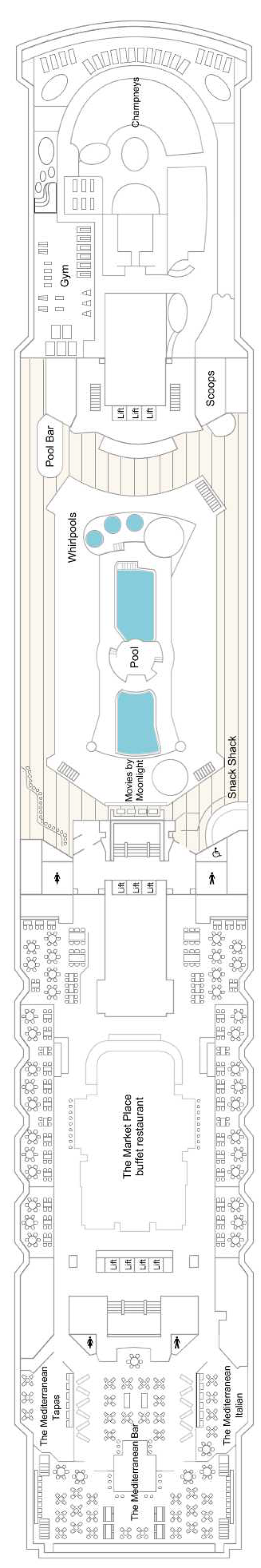 Marella Explorer – Deck Plans - Planet Cruise