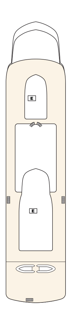 Cabins in Deck 8
