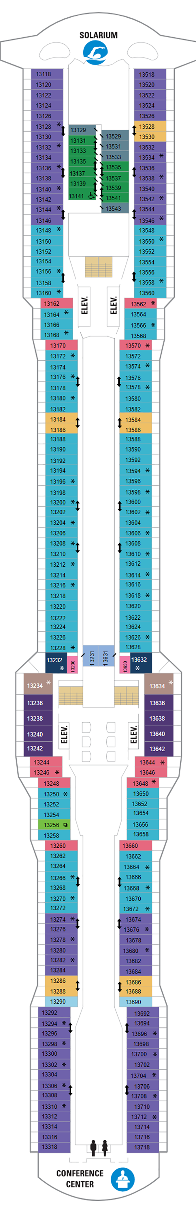 Deck Plans - Ovation of the Seas - Planet Cruise