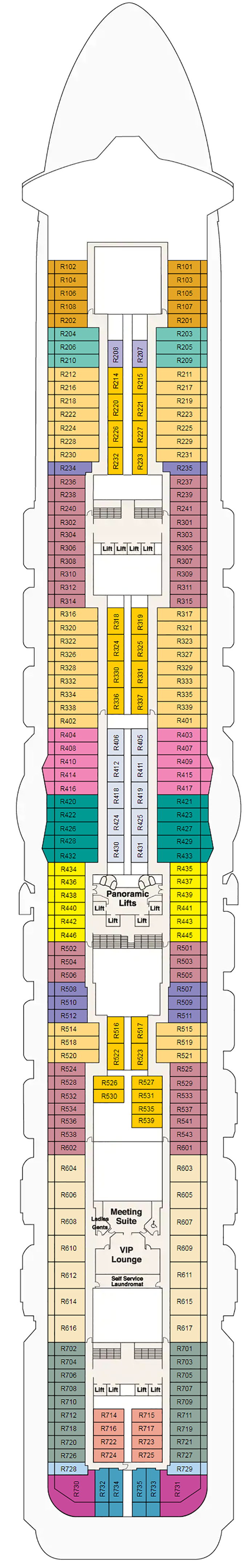 Deck Plans- Majestic Princess - Planet Cruise