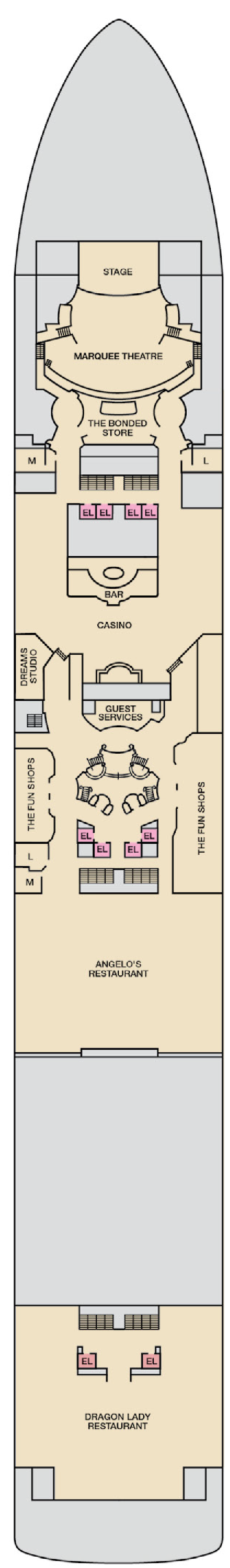 Cabins in Deck 6