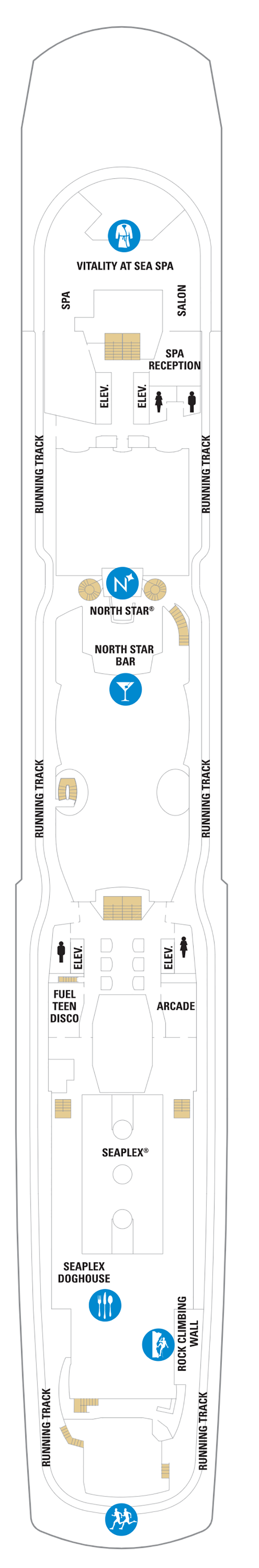 Deck Plans - Ovation of the Seas - Planet Cruise