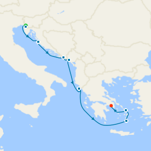 Trieste a Pireo (Atenas)