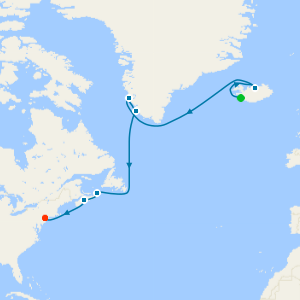 Reykjavik a Nueva York