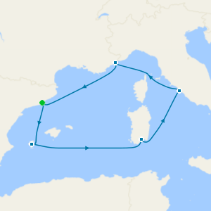 Mediterráneo desde Barcelona