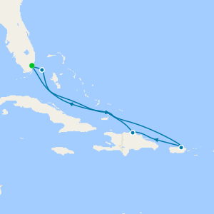 Caribe desde Miami