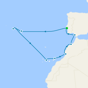 Canarias desde Lisboa