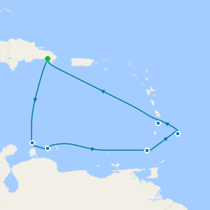 Caribe desde La Romana (Rep. Dominicana)