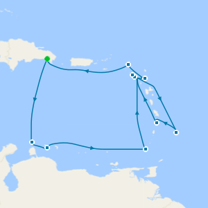 Caribe desde La Romana (Rep. Dominicana)