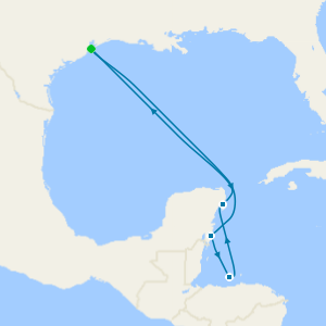 Caribe desde Galveston