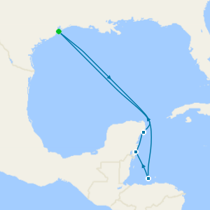 Caribe desde Galveston