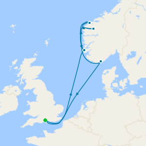 Fiordos y Noruega desde Southampton