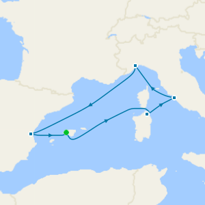 Mediterráneo desde Palma de Mallorca   