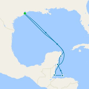 Caribe desde Galveston