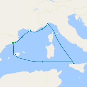 Mediterráneo desde Barcelona