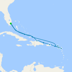 Caribe desde Miami