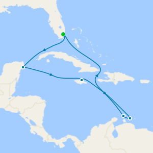 Caribe desde Miami