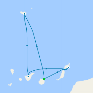 Canarias desde Las Palmas de Gran Canaria