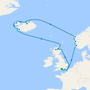 Fiordos y Noruega desde Southampton
