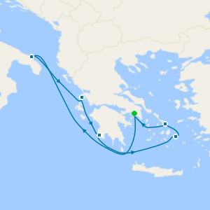 Grecia desde Pireo (Atenas)