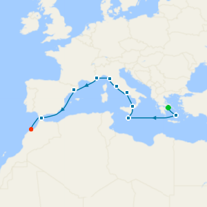 Pireo (Atenas) a Dubái