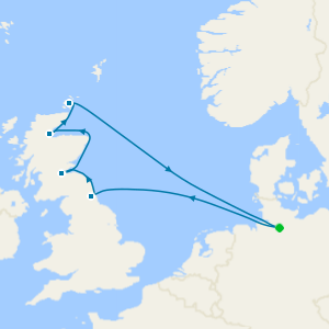 Islas Británicas desde Hamburgo