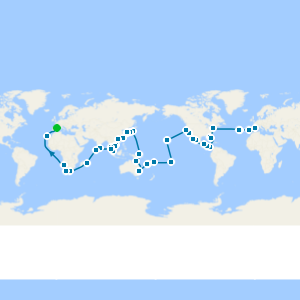 Espectacular Vuelta al Mundo desde Barcelona