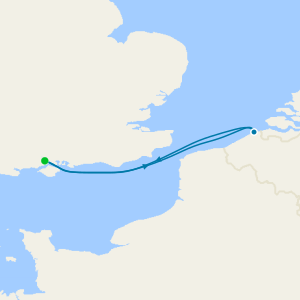 Norte de Europa desde Southampton