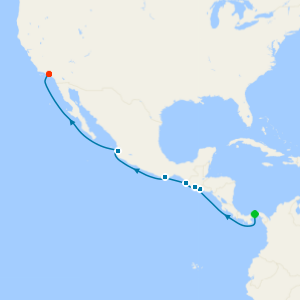 Fuerte Amador (tours to Panama City) to Los Angeles