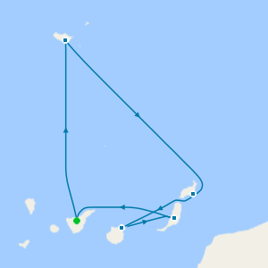 Canarias desde Santa Cruz, Tenerife