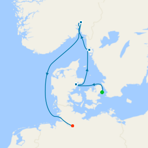 Copenhague, Dinamarca a Hamburgo