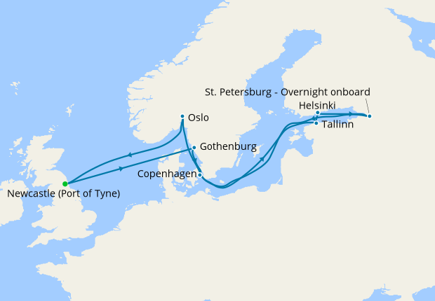 Baltic Delights From Newcastle 6 October 2018 13 Nt Balmoral