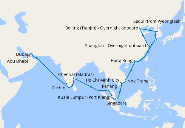 Hong Kong S East Asia To India Dubai 16 February 2019 37 Nt 16 February 2019