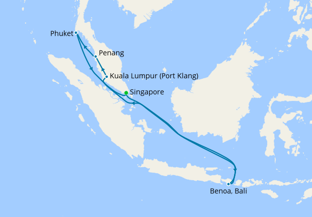 cruise to indonesia from singapore