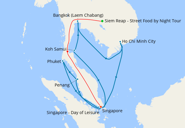 singapore to cambodia cruise